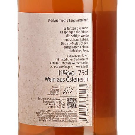 Meinklang Weißer Mulatschak L2025 Back
