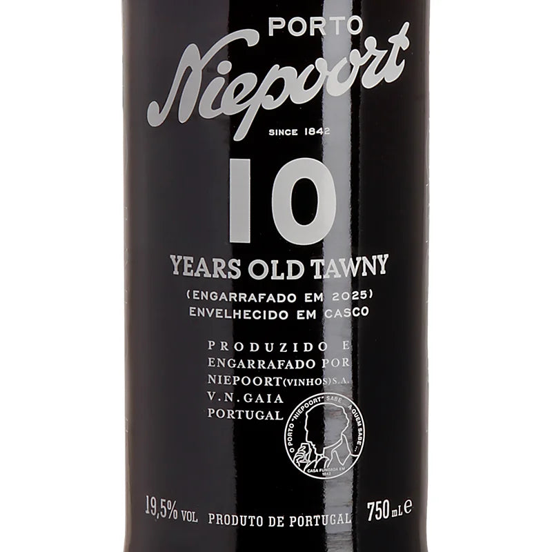 Niepoort 10 Years Old Tawny DOC Vinho do Porto Label