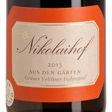 Nikolaihof Aus den Gärten Grüner Veltliner Federspiel Spätfüllung 2013 Label
