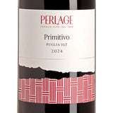 Perlage Primitivo Puglia IGT 2024 Label