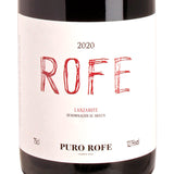 Puro Rofe Tinto 2020 Label