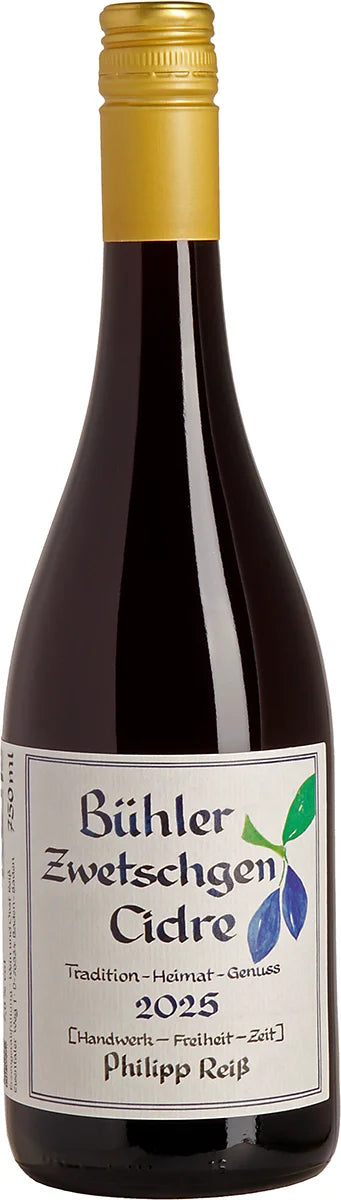 Philipp Reiß Bühler Frühzwetschge Cidre 2025