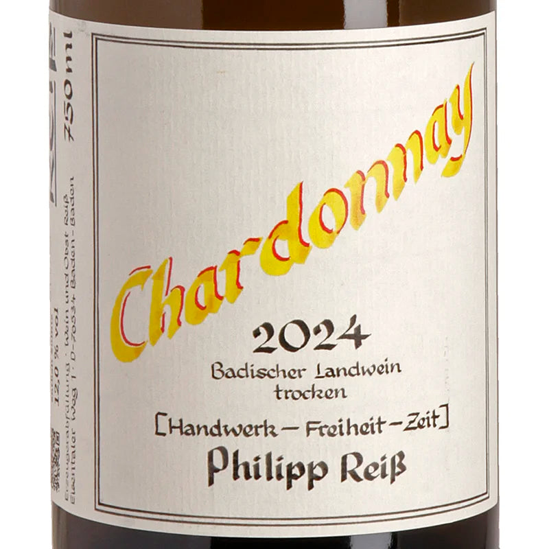 Philipp Reiß Chardonnay 2024 Label