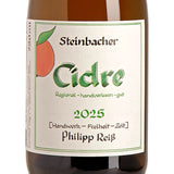 Philipp Reiß Steinbacher Apfel Cidre 2025 Label