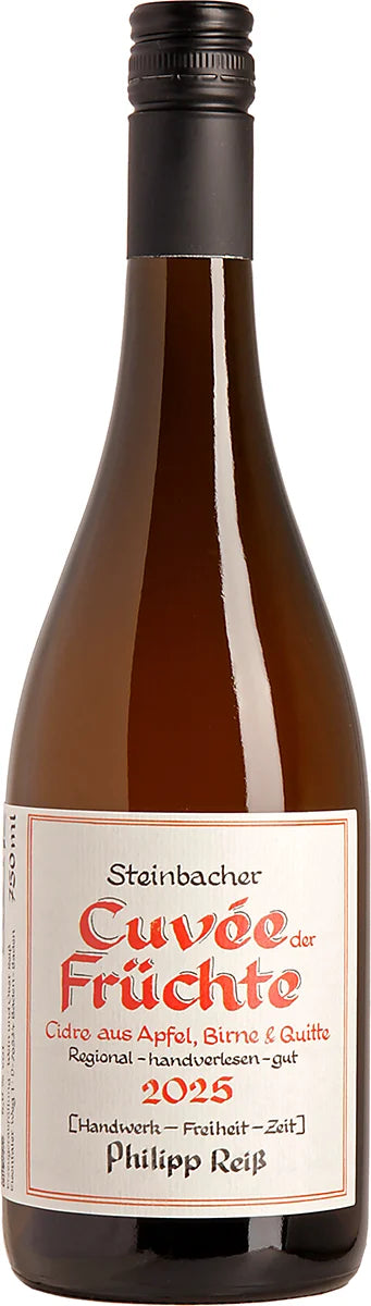 Philipp Reiß Steinbacher Cuvée der Früchte Cidre 2025