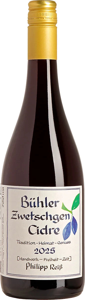 Philipp Reiß Bühler Frühzwetschge Cidre 2025