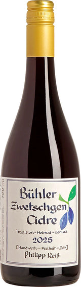 Philipp Reiß Bühler Frühzwetschge Cidre 2025