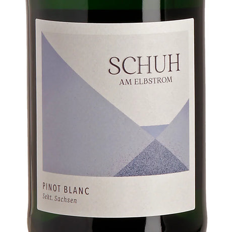 Weingut Schuh Pinot Blanc Sekt Sachsen Brut Nature 2023 Label