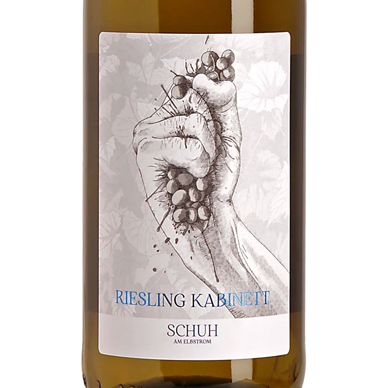 Weingut Schuh Riesling Kabinett Sachsen fruchtsüß 2025 neu Label