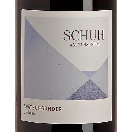 Weingut Schuh Spätburgunder Sachsen trocken 2023 Label