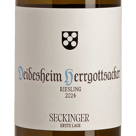 Seckinger DEIDESHEIM HERRGOTTSACKER Riesling trocken 2024 Label