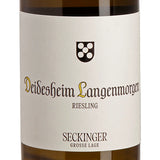 Seckinger DEIDESHEIM LANGENMORGEN Riesling Große Lage trocken 2024 label