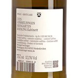 Seckinger GIMMELDINGER BIENGARTEN Riesling Kabinett 2025 Back