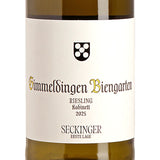 Seckinger GIMMELDINGER BIENGARTEN Riesling Kabinett 2025 Label