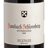 Seckinger HAMBACH SCHLOSSBERG Spätburgunder 2024 label