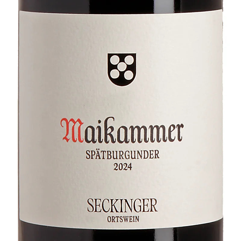 Seckinger Maikammer Spätburgunder 2024 Label