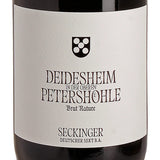 Seckinger DEIDESHEIM PETERSHÖHLE Riesling Sekt Brut Nature 2016 label