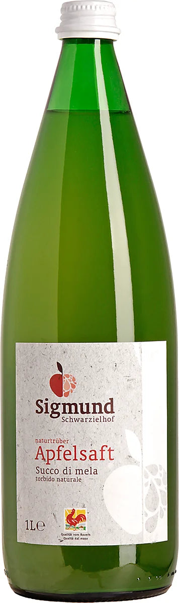 Sigmund - Schwarzielhof Apfelsaft Naturtrüb 1 Liter