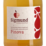 Sigmund - Schwarzielhof Natur-Apfelsaft Pinova Label
