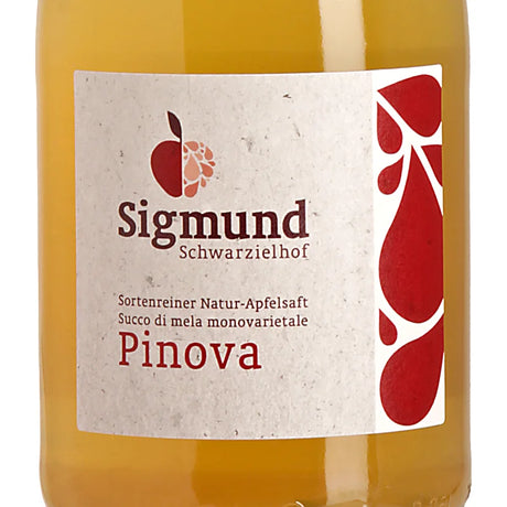 Sigmund - Schwarzielhof Natur-Apfelsaft Pinova Label