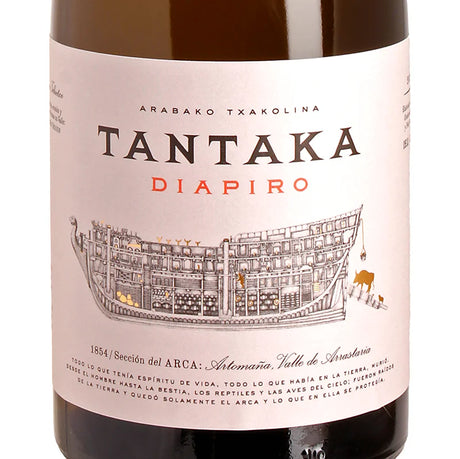 Tantaka Diapiro Blanco Arabako Txakolina 2022 Label