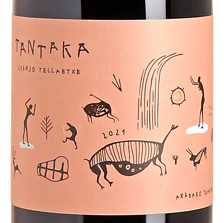 Tantaka Tinto Arabako Txakolina 2021 Label