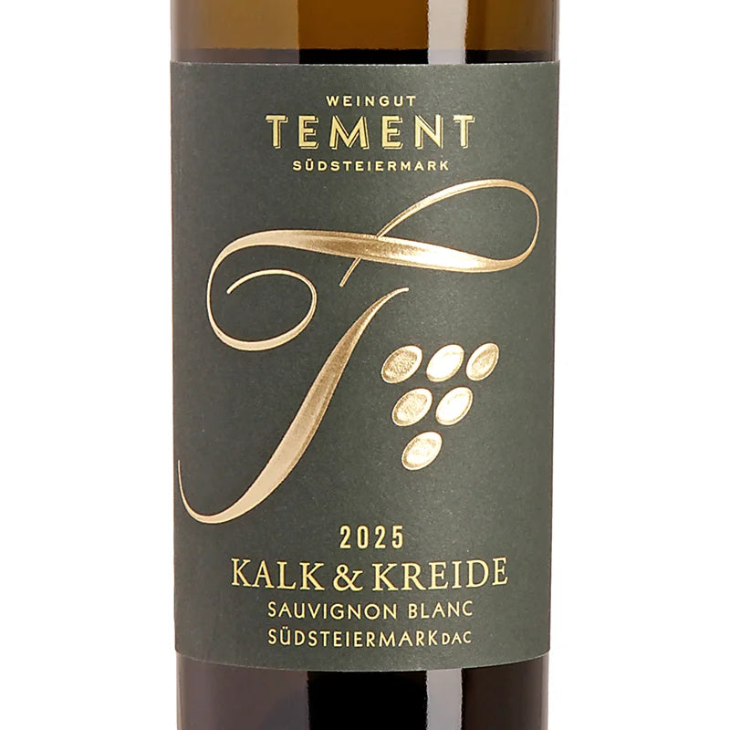 Tement Sauvignon Blanc Kalk & Kreide Südsteiermark DAC 2025 Label
