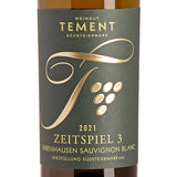 Tement Zeitspiel 3 Sauvignon Blanc Spätfüllung 2021 Label