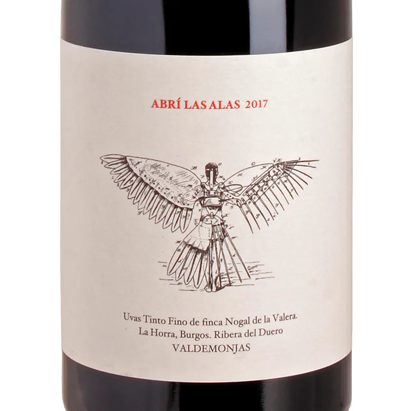 Valdemonjas Abri Las Alas DO Ribera del Duero 2017 Label