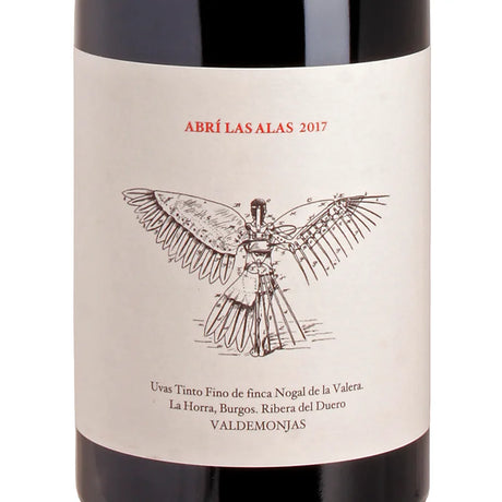 Valdemonjas Abri Las Alas DO Ribera del Duero 2017 Label