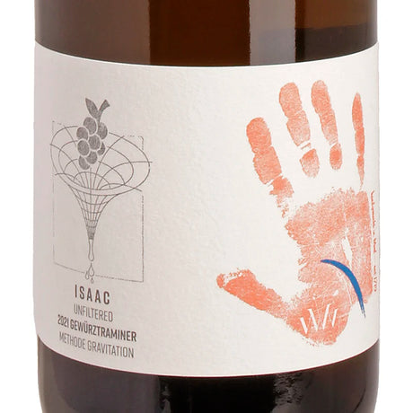 Wagner von Wohlgemuthheim ISAAC Gewürztraminer unfiltered 2021 Label