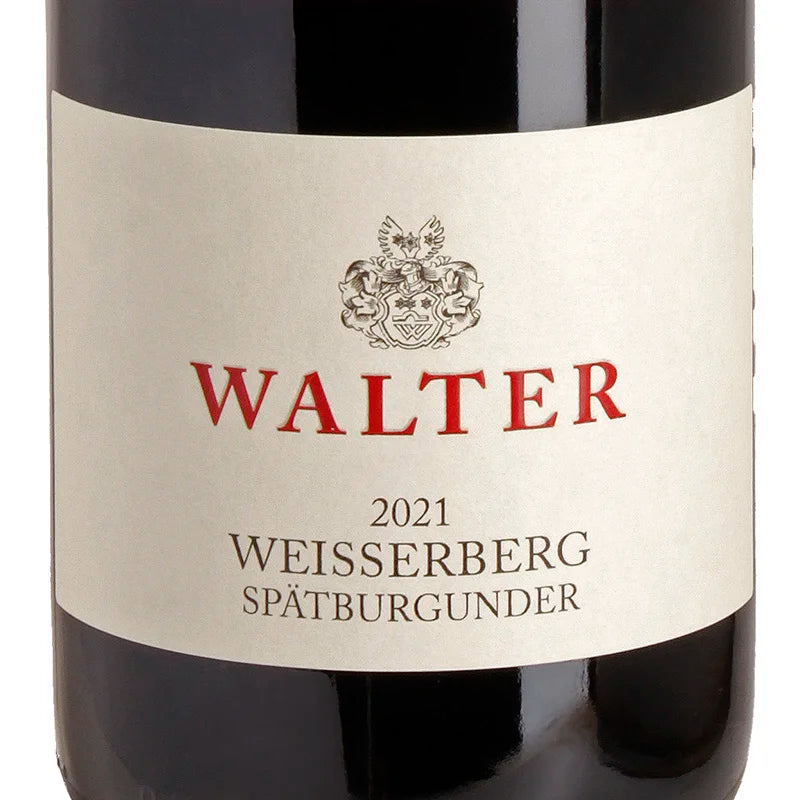Walter BRIEDELER WEISSERBERG Spätburgunder 2021 Label