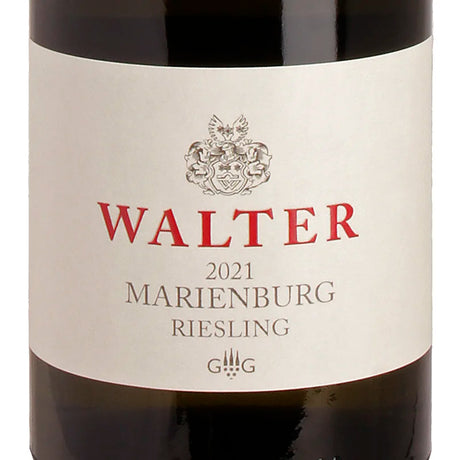 Walter PÜNDERICHER MARIENBURG Riesling trocken Großes Gewächs 2021 Label