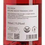 Walter Secco Red Fresh 2025 Back