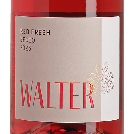 Walter Secco Red Fresh 2025 Label