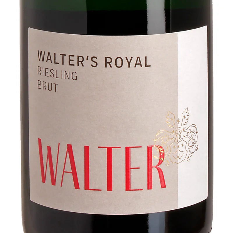 Walter Winzersekt Walter's Royal Riesling Brut Label