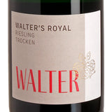 Walter Winzersekt Walter's Royal Riesling trocken Label