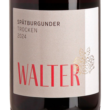 Walter Spätburgunder Gutswein trocken 2024 Label