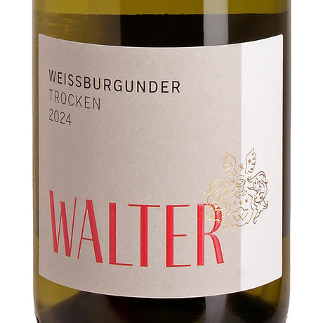 Walter Weissburgunder trocken 2024 Label