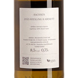 Weingut Schuh Riesling Kabinett Sachsen fruchtsüß 2025 Back