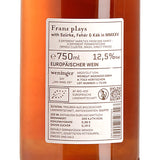 Weninger Pincészet Franz Plays with Szürke & Fehér & Kék MMXXV Back