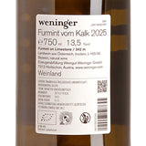 Weninger Furmint vom Kalk 2025 Back