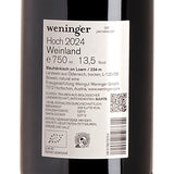 Weninger HOCH Blaufränkisch 2024 Back