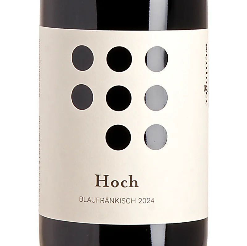 Weninger HOCH Blaufränkisch 2024 Label
