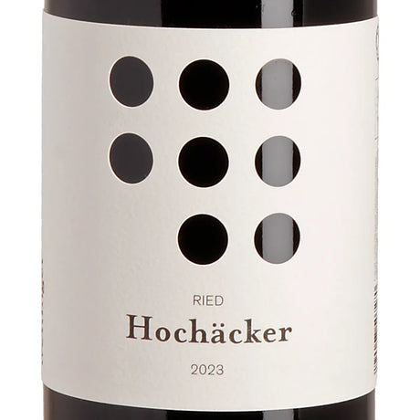 Weninger HOCHÄCKER Blaufränkisch 2023 Label