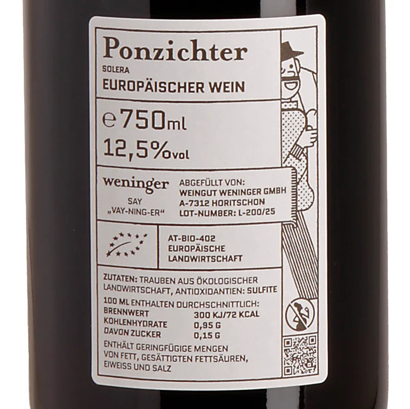 Weninger Ponzichter Solera Back