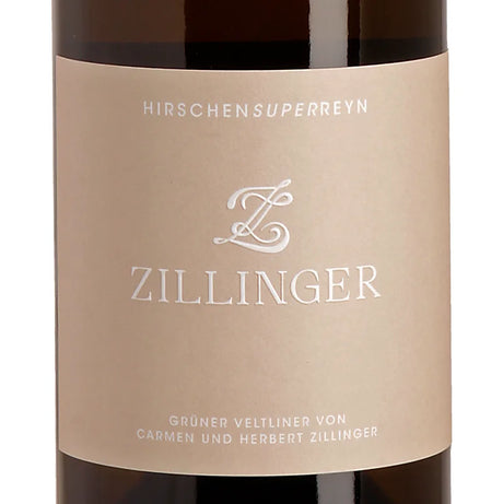 Herbert Zillinger HIRSCHENsuperREYN Grüner Veltliner 2024 Label