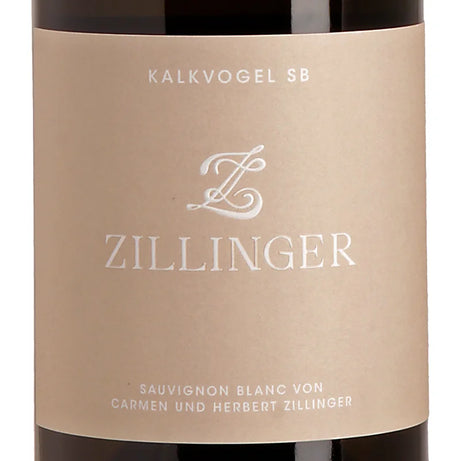 Herbert Zillinger KALKVOGEL Sauvignon Blanc 2023 Label