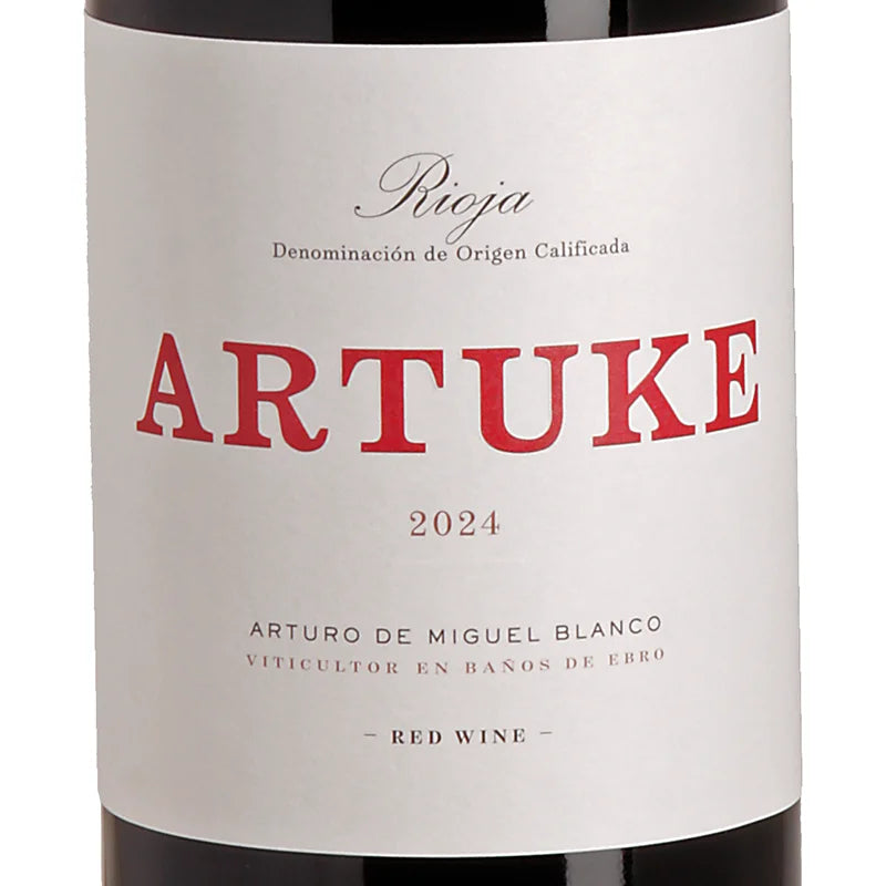Artuke Artuke Rioja DOC 2024 label