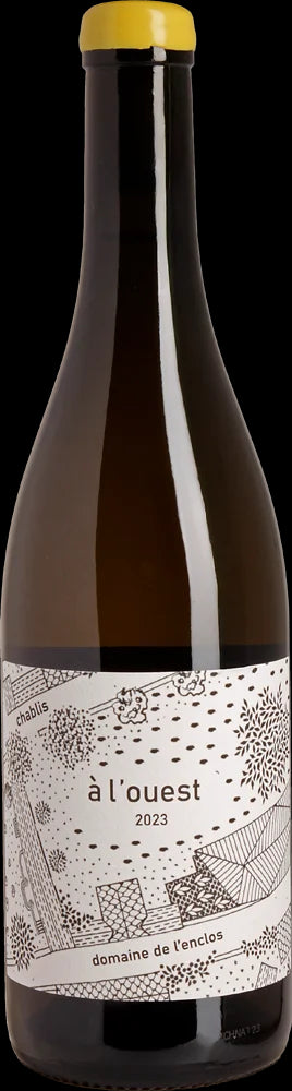 Domaine de l'Enclos À L'OUEST Chablis sans sulfite AOC 2023